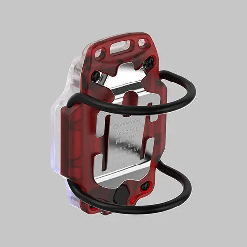 Lampe Frontale Armytek Crystal PRO UV – 200 Lumens - Lumière Blanche/Rouge/Verte/Bleu/UV  NYCTALOPE  