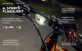 Lampe Frontale Armytek Crystal PRO UV – 200 Lumens - Lumière Blanche/Rouge/Verte/Bleu/UV  NYCTALOPE  