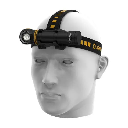 Lampe Frontale Armytek Elf C2 Max 4500 Lumens - Faisceau Large 150° - 4 en 1 - Rechargeable USB-C  NYCTALOPE  