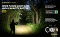 Lampe Frontale Armytek Elf C2 Max 4500 Lumens - Faisceau Large 150° - 4 en 1 - Rechargeable USB-C  NYCTALOPE  