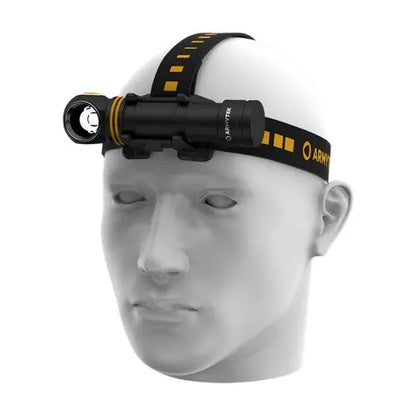 Lampe Frontale Armytek Elf C2 Max LR 4500 Lumens - Portée 235m Longue Distance - 4 en 1 - Rechargeable USB-C  NYCTALOPE  
