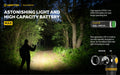 Lampe Frontale Armytek Elf C2 Max LR 4500 Lumens - Portée 235m Longue Distance - 4 en 1 - Rechargeable USB-C  NYCTALOPE  
