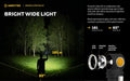 Lampe Frontale Armytek Wizard C2 PRO MAX LR Magnet USB 4150/3870 Lumens  NYCTALOPE  