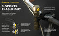 Lampe Frontale Armytek Wizard C2 PRO MAX OLIVE Magnet USB 4000 Lumens - rechargeable en USB  NYCTALOPE  
