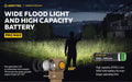 Lampe Frontale Armytek Wizard C2 PRO MAX SAND Magnet USB 4000 Lumens - rechargeable en USB  NYCTALOPE  