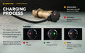 Lampe Frontale Armytek Wizard C2 PRO MAX SAND Magnet USB 4000 Lumens - rechargeable en USB  NYCTALOPE  