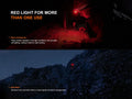 Lampe Frontale Fenix HL12R V2.0 500 Lumens - Rechargeable USB-C - Lumière Rouge - NYCTALOPE