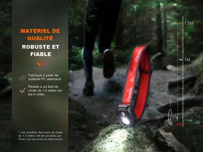 Lampe Frontale Fenix HL16 – 450 Lumens  NYCTALOPE  