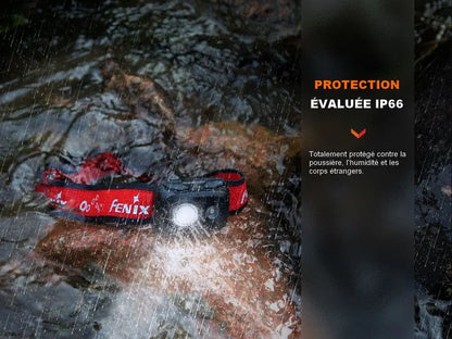 Lampe Frontale Fenix HL16 – 450 Lumens  NYCTALOPE  