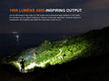 Lampe Frontale Fenix HL45R 1000 Lumens - Double faisceau ajustable - Détection gestuelle - Rechargeable USB-C - NYCTALOPE