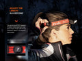 Lampe Frontale Fenix HM65R-T V2.0 - 1600 Lumens  NYCTALOPE  