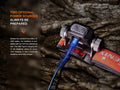 Lampe Frontale Fenix HM65R-T V2.0 - 1600 Lumens  NYCTALOPE  