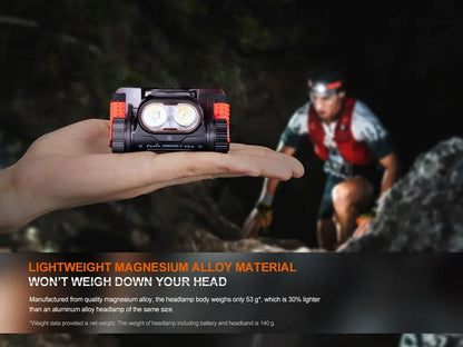 Lampe Frontale Fenix HM65R-T – 1500 Lumens  NYCTALOPE  