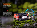 Lampe Frontale Fenix HM65R-T – 1500 Lumens  NYCTALOPE  