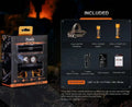 Lampe Frontale Fenix HM75R - 1600 Lumens  NYCTALOPE  
