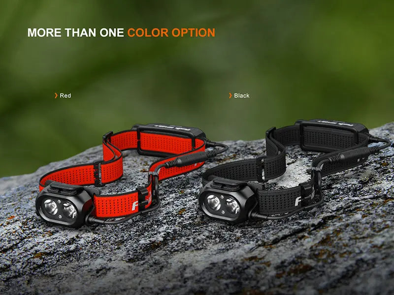 Lampe Frontale Fenix HP12R-T 1300 Lumens - Trail Running - Triple Sources Lumineuses - USB-C  NYCTALOPE  