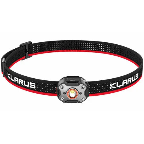 Lampe Frontale Klarus HM3 - 670 Lumens - Lumière rouge - rechargeable - Ultra légère  NYCTALOPE  