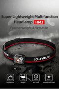 Lampe Frontale Klarus HM3 - 670 Lumens - Lumière rouge - rechargeable - Ultra légère  NYCTALOPE  