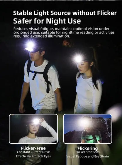 Lampe Frontale Klarus HM5 V2 - 800 Lumens - Lumière rouge - Ultra légère - NYCTALOPE