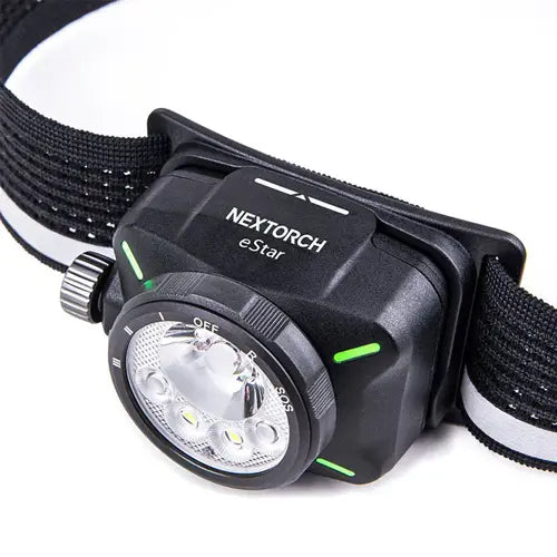 Lampe Frontale Nextorch eStar – 1300 Lumens  NYCTALOPE  