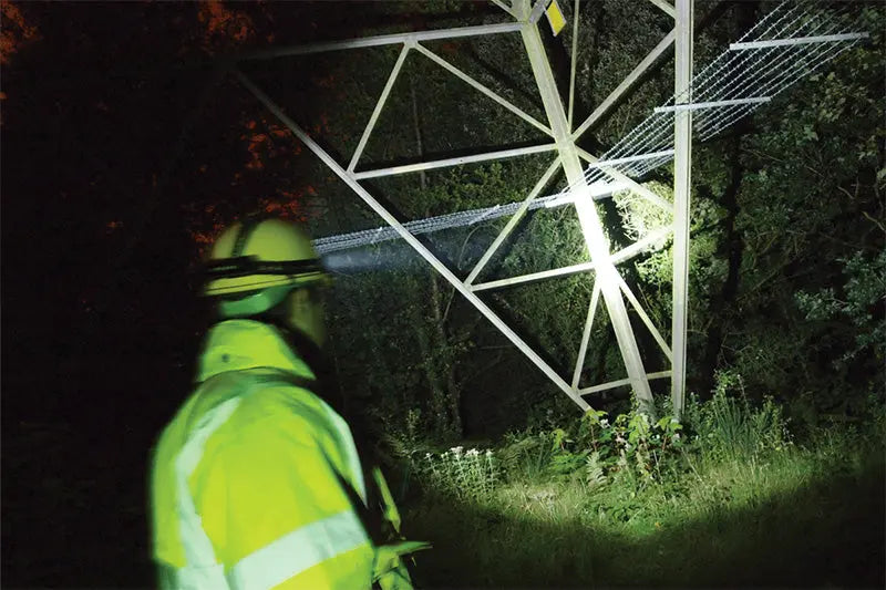 Lampe Frontale Nightsearcher Sigma HT Mini 140 Lumens - ATEX - Zone 0 - NYCTALOPE