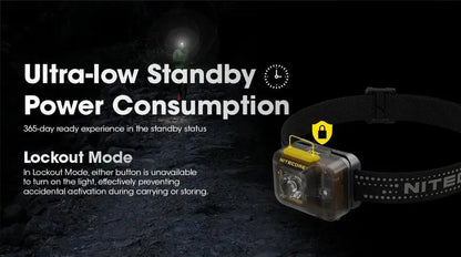 Lampe Frontale Nitecore HA13 – 350 Lumens – Lumière rouge  NYCTALOPE  