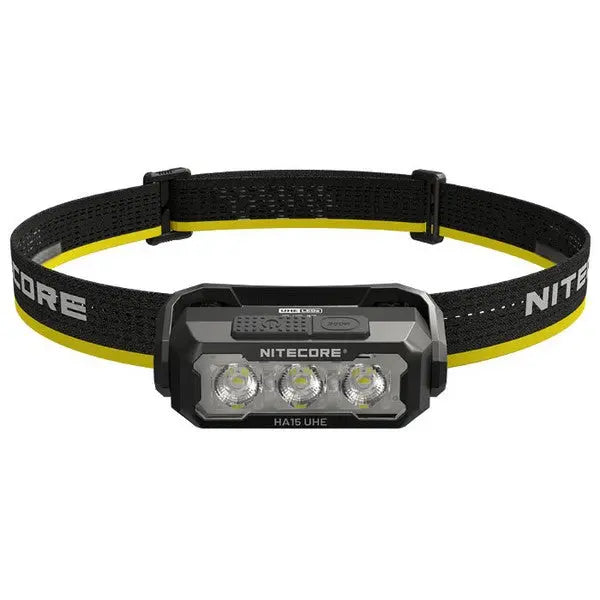 Lampe Frontale Nitecore HA15 UHE – 400 Lumens – Lumière rouge - NYCTALOPE