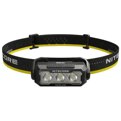Lampe Frontale Nitecore HA15 UHE – 400 Lumens – Lumière rouge - NYCTALOPE