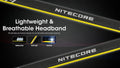 Lampe Frontale Nitecore HA15 UHE – 400 Lumens – Lumière rouge - NYCTALOPE