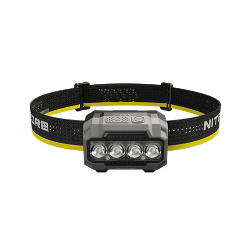 Lampe Frontale Nitecore HA23 UHE 600 Lumens - 3 températures de couleur - Double alimentation - IP68 - NYCTALOPE
