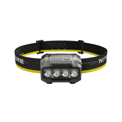 Lampe Frontale Nitecore HA23 UHE 600 Lumens - 3 températures de couleur - Double alimentation - IP68 - NYCTALOPE