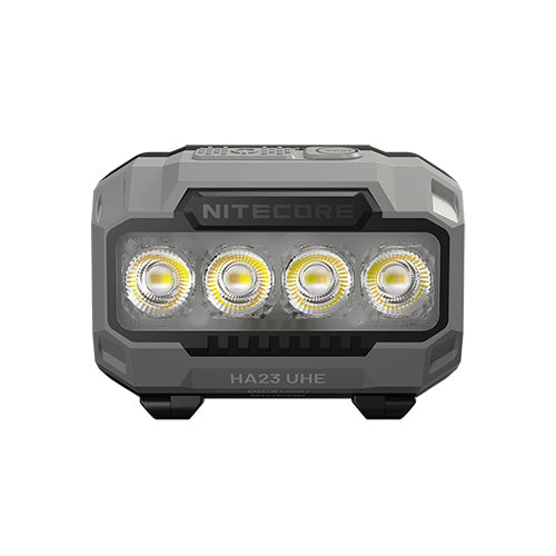 Lampe Frontale Nitecore HA23 UHE 600 Lumens - 3 températures de couleur - Double alimentation - IP68 - NYCTALOPE