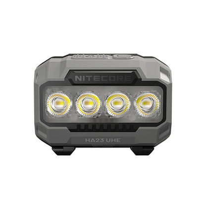 Lampe Frontale Nitecore HA23 UHE 600 Lumens - 3 températures de couleur - Double alimentation - IP68 - NYCTALOPE