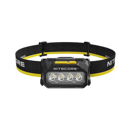Lampe Frontale Nitecore HA27 UHE 800 Lumens - 3 températures de couleur - Triple alimentation  NYCTALOPE  