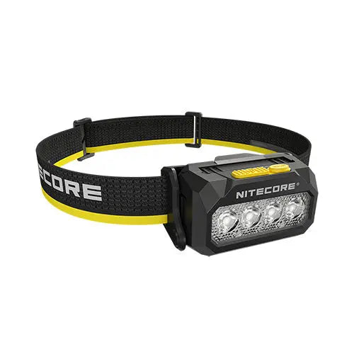 Lampe Frontale Nitecore HA27 UHE 800 Lumens - 3 températures de couleur - Triple alimentation  NYCTALOPE  