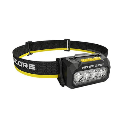 Lampe Frontale Nitecore HA27 UHE 800 Lumens - 3 températures de couleur - Triple alimentation  NYCTALOPE  