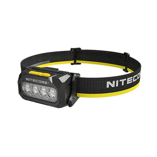 Lampe Frontale Nitecore HA27 UHE 800 Lumens - 3 températures de couleur - Triple alimentation  NYCTALOPE  