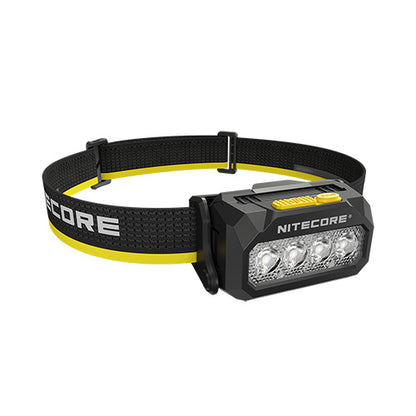Lampe Frontale Nitecore HA27 UHE 800 Lumens - 3 températures de couleur - Triple alimentation