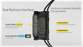 Lampe Frontale Nitecore NU25 MCT UL – 400 Lumens - NYCTALOPE