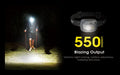 Lampe Frontale Nitecore NU31 – 550 Lumens  NYCTALOPE  