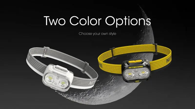Lampe Frontale Nitecore UT27 NEW PRO – 800 Lumens  NYCTALOPE  