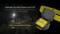 Lampe Frontale Nitecore UT27 NEW PRO – 800 Lumens  NYCTALOPE  