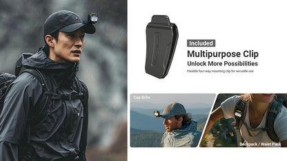 Lampe Frontale Nitecore UT27 PRO - 800 Lumens livrée avec 2 batteries HLB1500 - version 2025  NYCTALOPE  