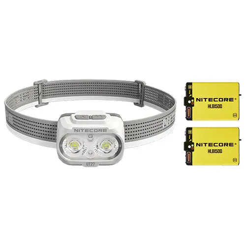 Lampe Frontale Nitecore UT27 PRO - 800 Lumens livrée avec 2 batteries HLB1500 - version 2025  NYCTALOPE  