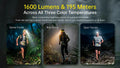 Lampe Frontale Nitecore UT6 1600 Lumens - Trail Running - 3 Températures Couleur - Rechargeable USB-C