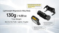 Lampe Frontale Nitecore UT6 1600 Lumens - Trail Running - 3 Températures Couleur - Rechargeable USB-C