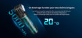 Lampe Frontale Olight Perun 3 - 3000 Lumens rechargeable  NYCTALOPE  