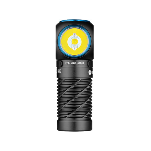 Lampe Frontale Olight Perun 3 Mini 1250 Lumens - Rechargeable - Double Source Lumineuse - Édition Standard