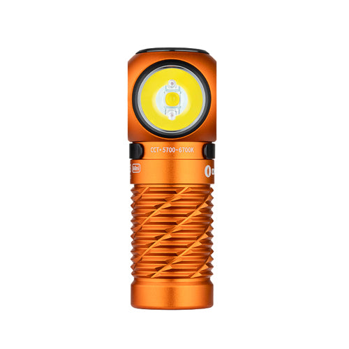 Lampe Frontale Olight Perun 3 Mini 1250 Lumens - Rechargeable - Double Source Lumineuse - Édition Standard