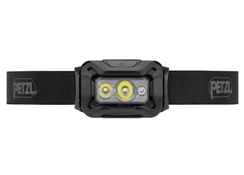 Lampe Frontale compacte Petzl ARIA 2 RGB – 450 Lumens  NYCTALOPE  